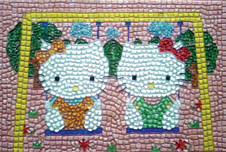 Ceramic Mosaic Tile - Celeste - Brett Campbell Mosaics - Learn how